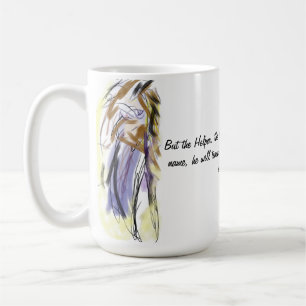 Jesus är heligans spöke Två ton kaffe mugg