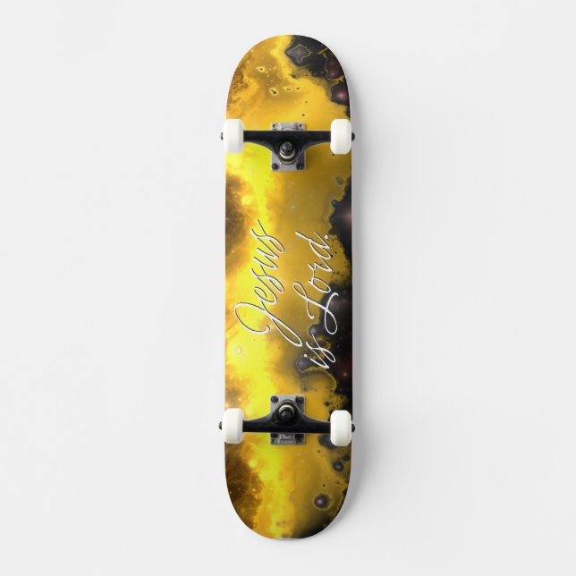Jesus är Herre 2 Skateboard Bräda 21,5 Cm (Framsida)