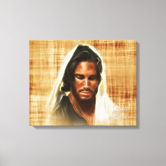 Jesus är Herre Lindad Canvas