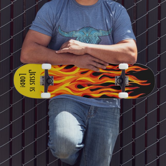 Jesus är Herre Mini Skateboard Bräda 18,5 Cm (Utomhus 3)