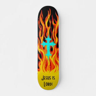 Jesus är Herre Mini Skateboard Bräda 18,5 Cm