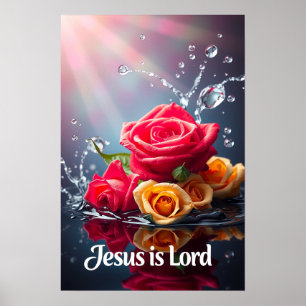 Jesus är Herre Poster