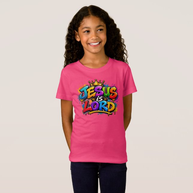 Jesus är Herre T Shirt (Hel framsida)