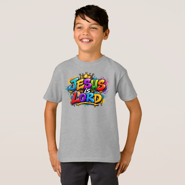 Jesus är Herre T Shirt (Hel framsida)