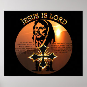 Jesus är Herren Poster