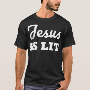 JESUS ÄR HETT Religiös Gud Jesus Kristendom T Shirt