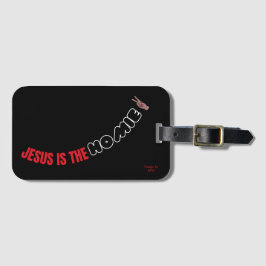 Jesus är Homie Bagagebricka