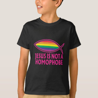 Jesus är inte en Homophobe T Shirt