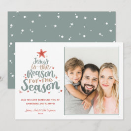 Jesus är ju orsaken till julkortet inbjudningar