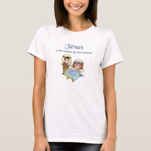 Jesus är julfesten. t-shirt