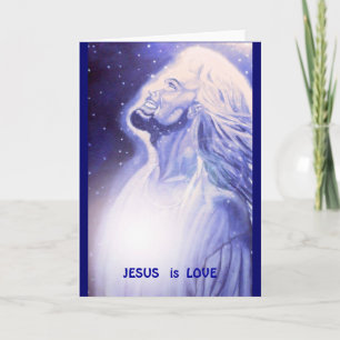 JESUS är KÄRLEK Helgkort