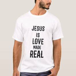 Jesus är Kärlek Made Real Royal Luxury T-Shirt