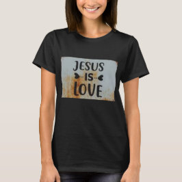 Jesus är kärlek t shirt