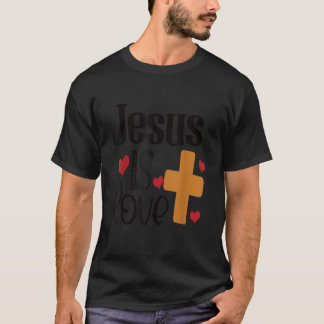 Jesus är kärlek t shirt