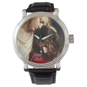 Jesus är klockan för lorden 1A & siffer- Armbandsur