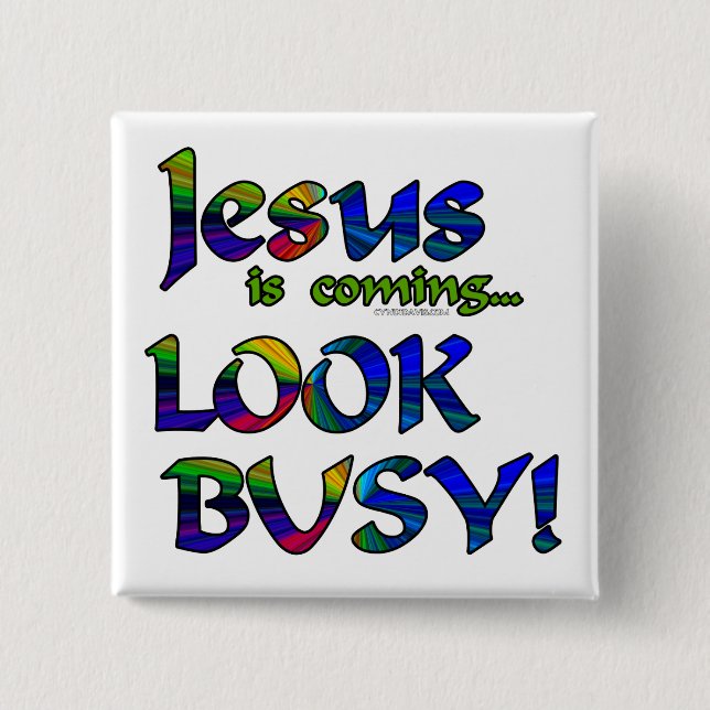 Jesus är kommande… 2 knapp (Framsida)