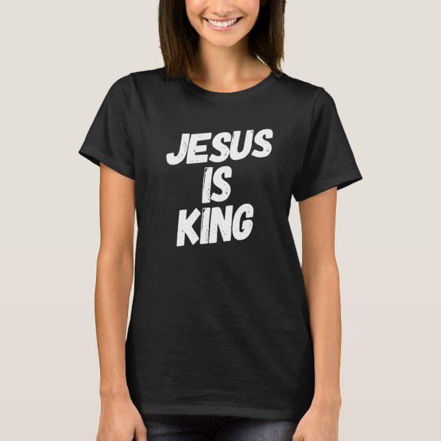 Jesus är kung  3 t shirt (Framsida)