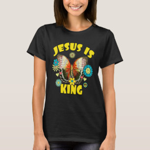 Jesus är kung Bibelvers Älska som Jesus Kristna T Shirt