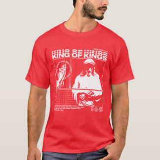 Jesus är kung Bibelvers Kristet 2 T Shirt