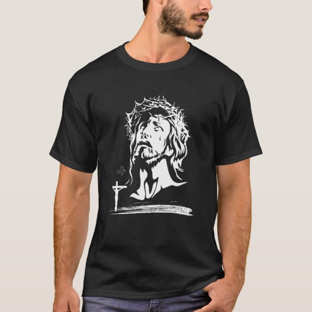 Jesus är Kung Christian T Shirt (Framsida)