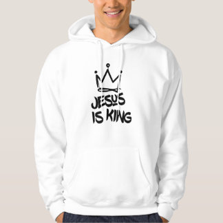 Jesus är kung hoodie