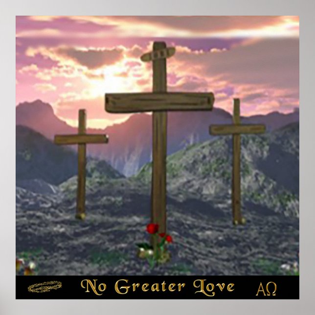 Jesus är Kung i Kung Poster (Framsidan)
