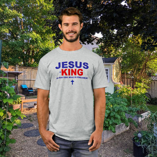 Jesus är Kung ingen annan än vem som är president T Shirt