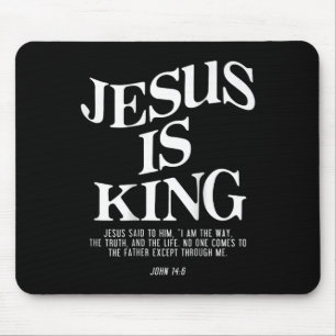 Jesus är Kung Jesus John 146 Costume Christian (på Musmatta