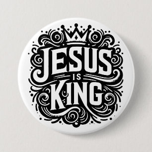 Jesus är kung knapp