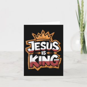 Jesus Är Kung  Kort