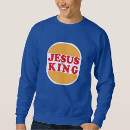Jesus är Kung - Kristet Lång Ärmad Tröja
