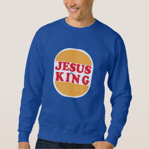 Jesus är Kung - Kristet Lång Ärmad Tröja