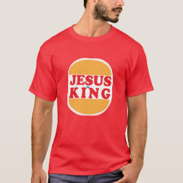 Jesus är Kung - Kristet T Shirt
