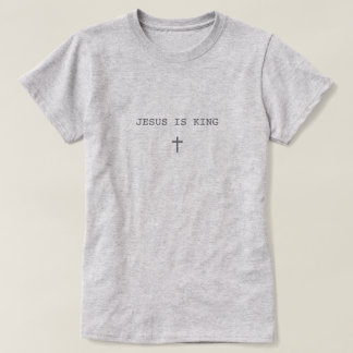 Jesus är Kung Kristet Tri-Blend T-shirt