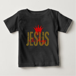 Jesus är kung Kristna Bibeln Andlig För T Shirt