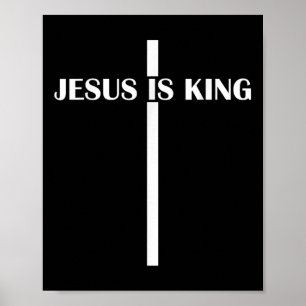 Jesus är Kung kristna troende Jesus är Kung Poster
