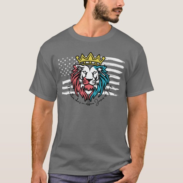 Jesus är Kung - PNG T Shirt (Framsida)