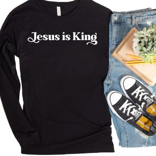 Jesus är Kung sedan länge sårad T Shirt