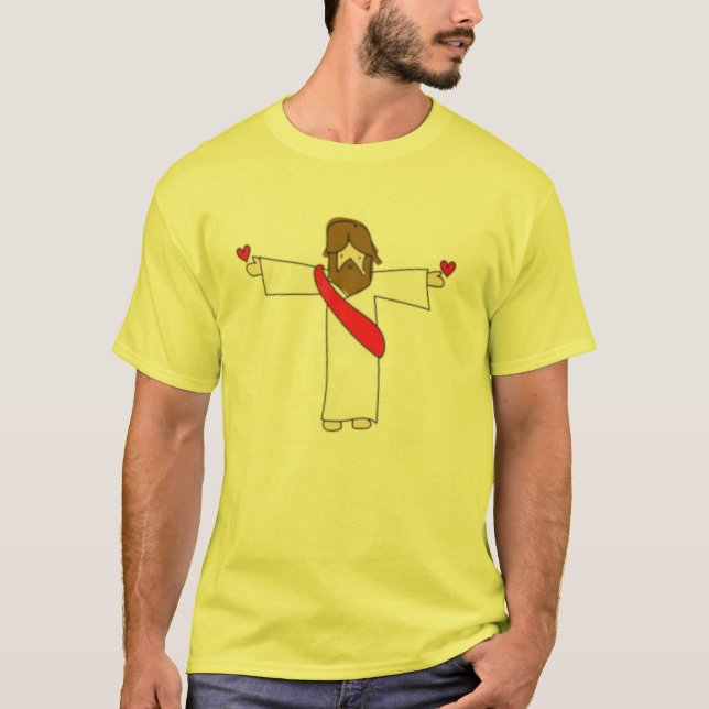 Jesus är Kung T Shirt (Framsida)