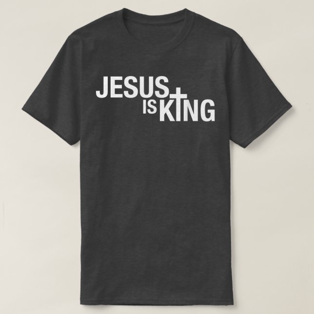 Jesus är Kung T Shirt (Design framsida)