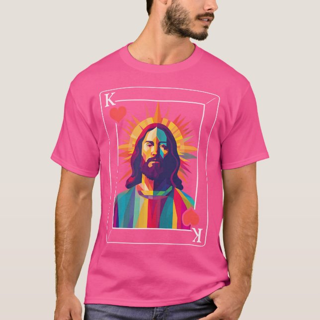 Jesus är Kung T Shirt (Framsida)