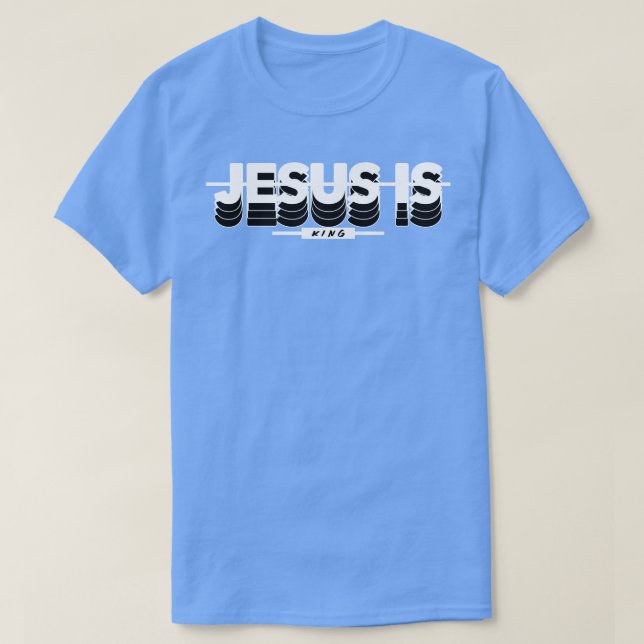 Jesus är Kung T Shirt (Design framsida)
