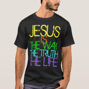 Jesus är långt, sanningen, livneonT-tröja Tröja