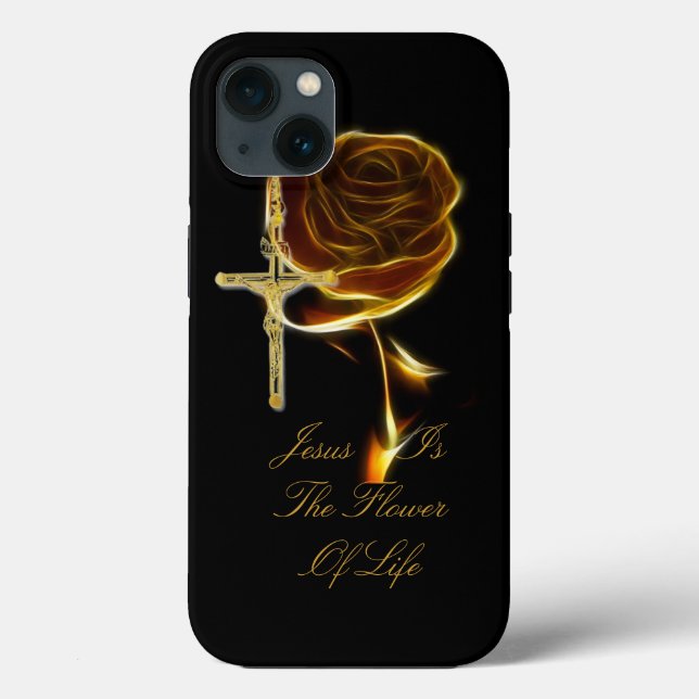 JESUS ÄR LIVSLÄNGAREN Fodral-Mate iphone case (Baksida)