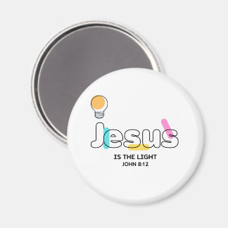 Jesus är ljusmagnet magnet