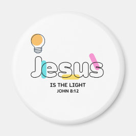 Jesus är ljusmagnet magnet