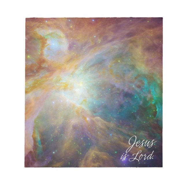 Jesus är Lord 13 Orion Nebula Anteckningsblock (Framsida)
