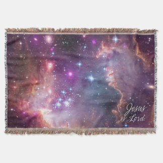 Jesus är Lord 5 Throw Blanket Mysfilt