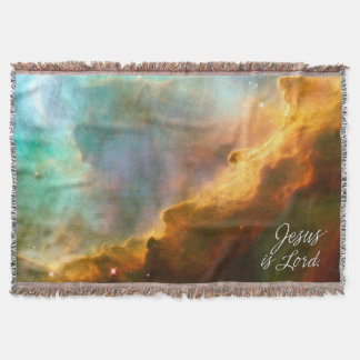 Jesus är Lord 9 Throw Blanket Mysfilt