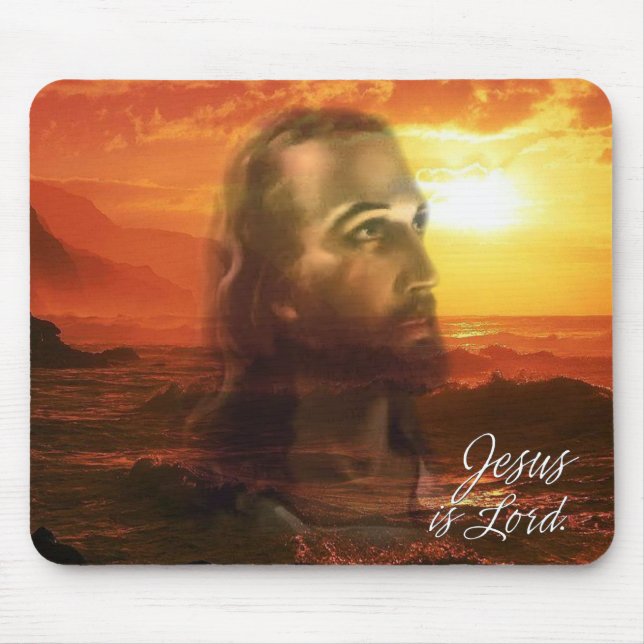 Jesus är Lord A4 Mousepad Musmatta (Framsidan)